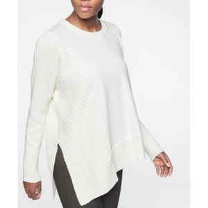 Athleta Bayridge Asymmetrical Sweater